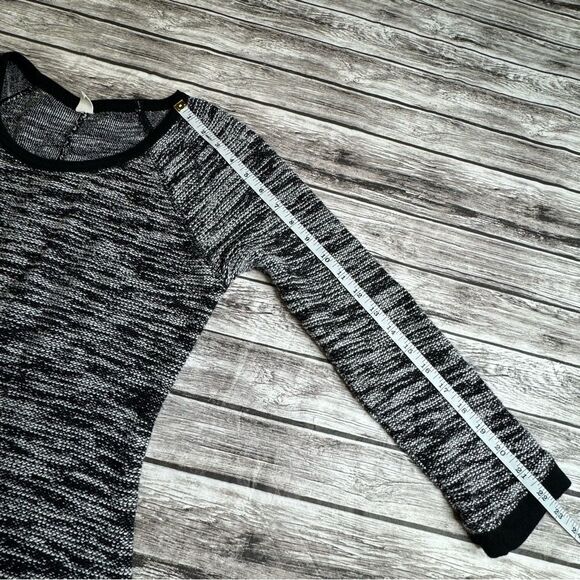 Old Navy Women's Casual Black & White Marl Dress 3/4 Length ST S SM Small TALL - Picture 13 of 13